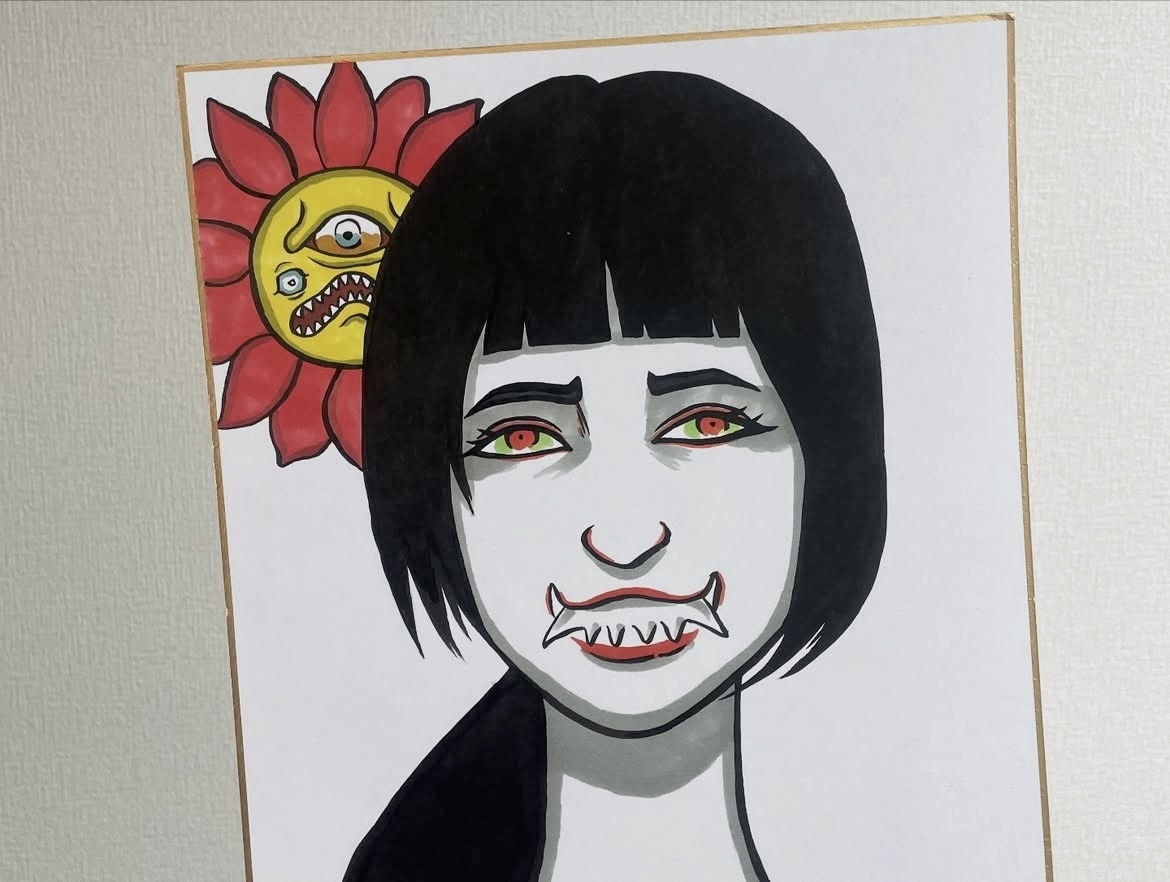 人物やペットの似顔絵を描きます 妖怪化似顔絵をオーダーメイド。 イメージ1