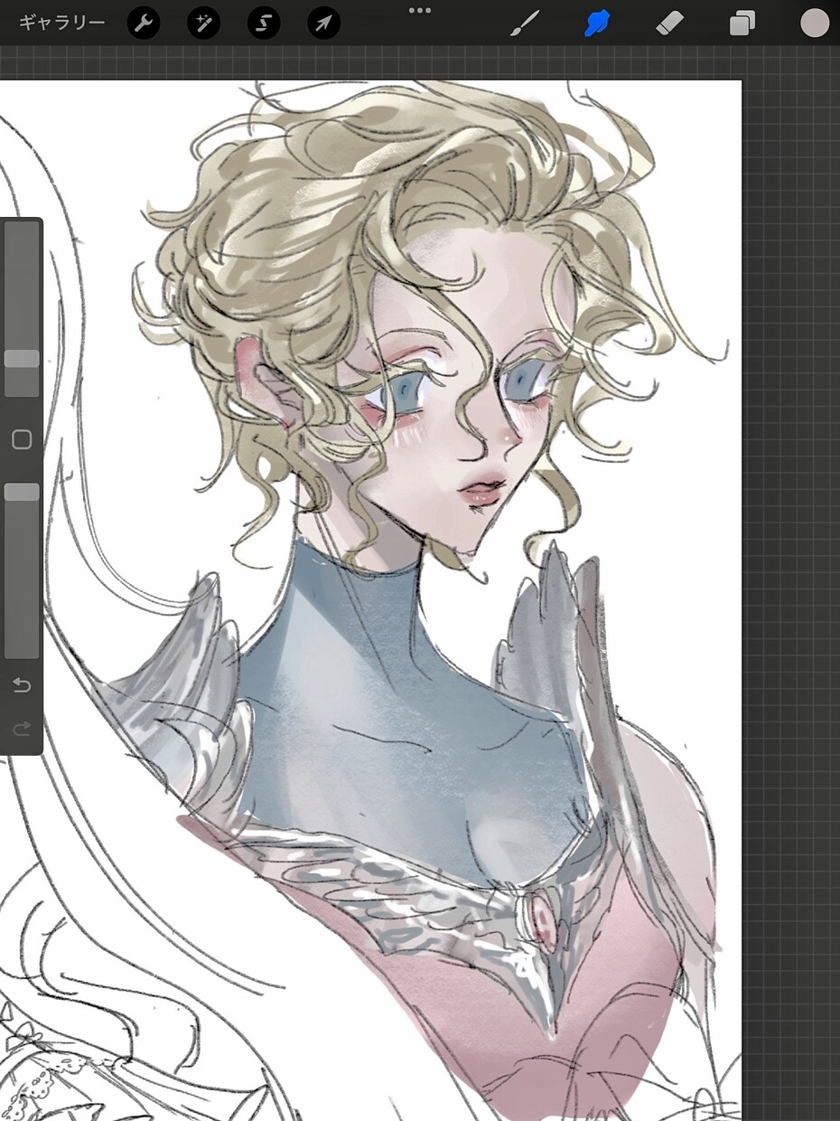 アイコン、一枚絵、立ち絵、お描きします ダウナーな雰囲気の厚塗りイラストが得意です イメージ7