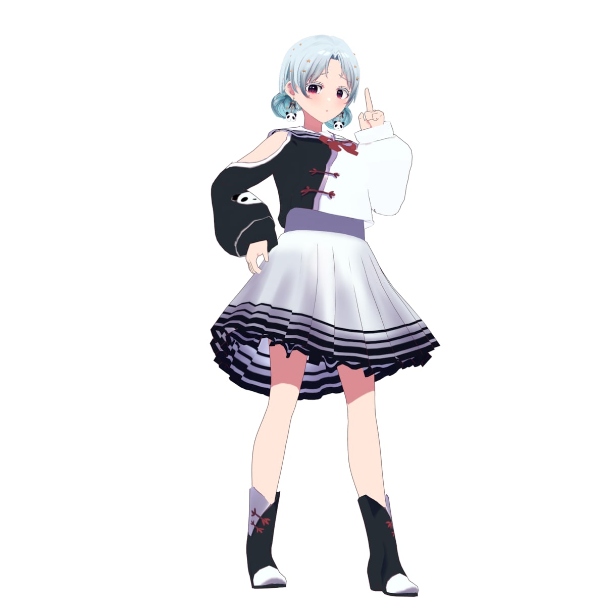 お持ちのイラストから3D化致します 手軽に3Dvtuberになりませんか！？ イメージ9