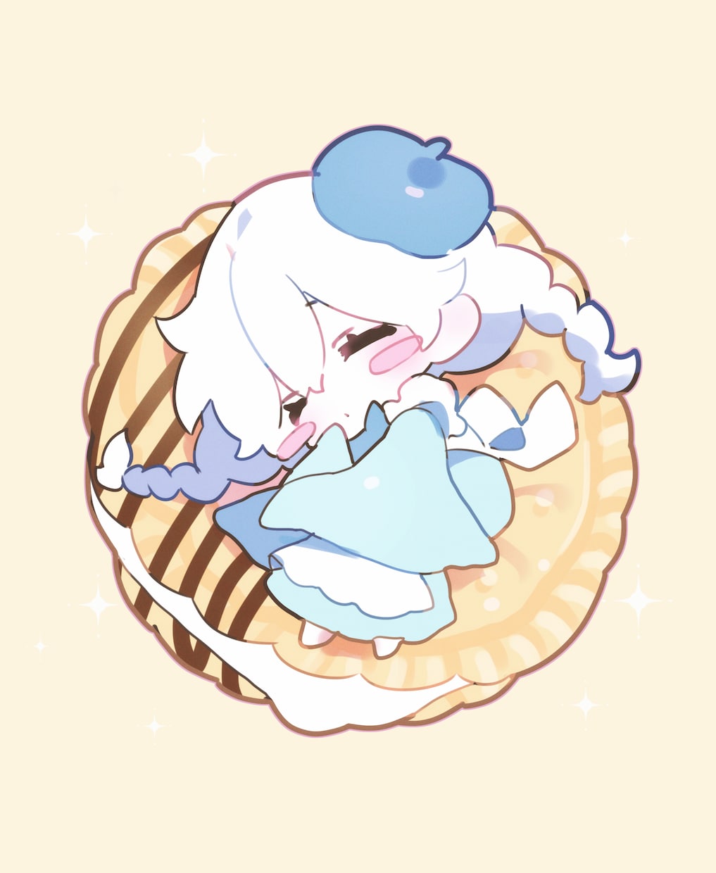 ぷにぷに♡かわいいミニキャラ制作いたします まるっこいミニキャラ制作お任せください！ イメージ1