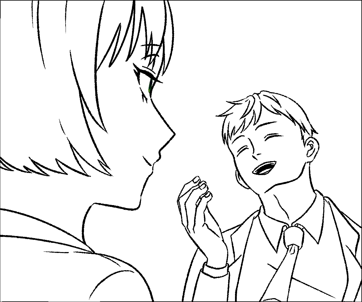 人物のカラーイラスト塗り分けます 少しでも早く納品したい！細かい調整は自分でしたい！そんな方へ イメージ2