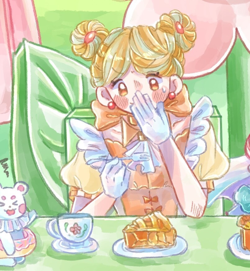 絵本のような可愛いイラストを制作いたします 一枚絵/アイコン/サムネ　暖かい雰囲気が得意です！ イメージ2