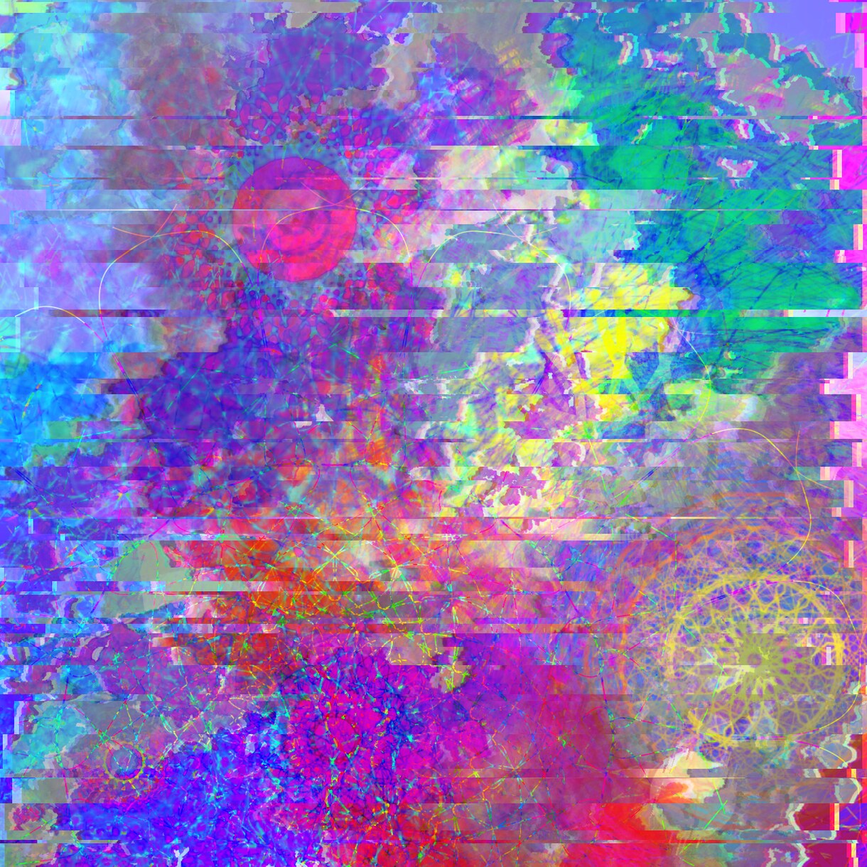 カオスでサイケな絵をあげます カオスでサイケデリックなアート。 イメージ10