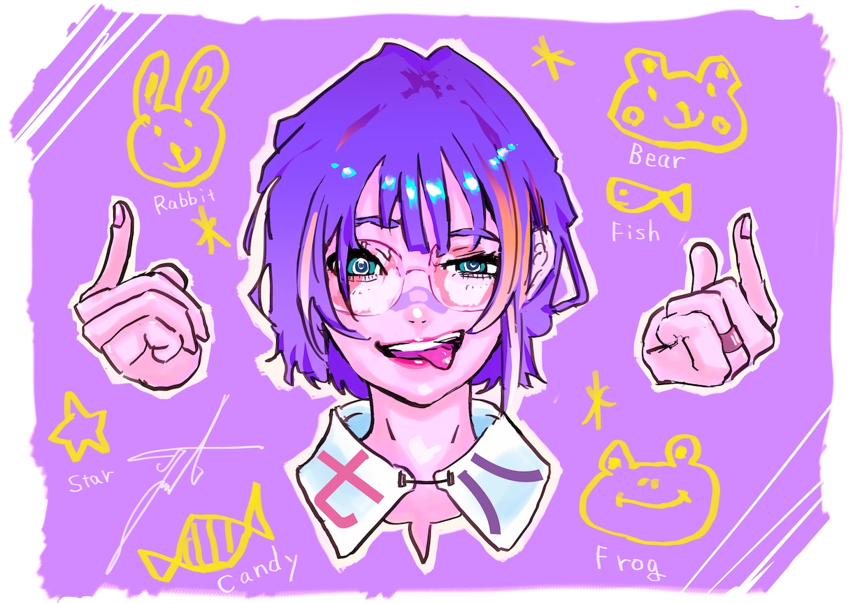 アイコン描きます アイコンで他と差をつけたい方にオススメです イメージ1