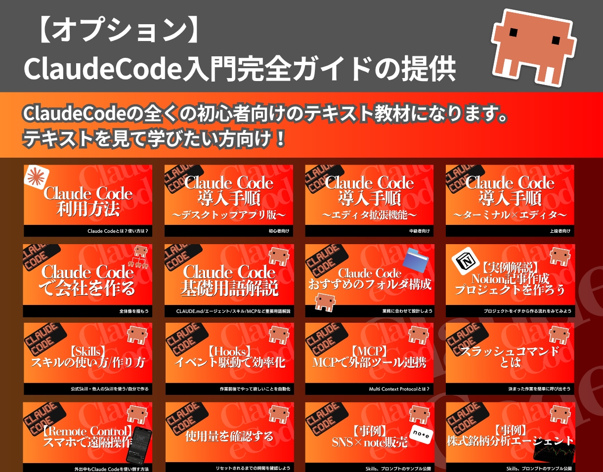 ClaudeCode導入/活用1on1指導します 【初学者OK】マンツーマンでAIスキルレベルアップさせます！ イメージ6