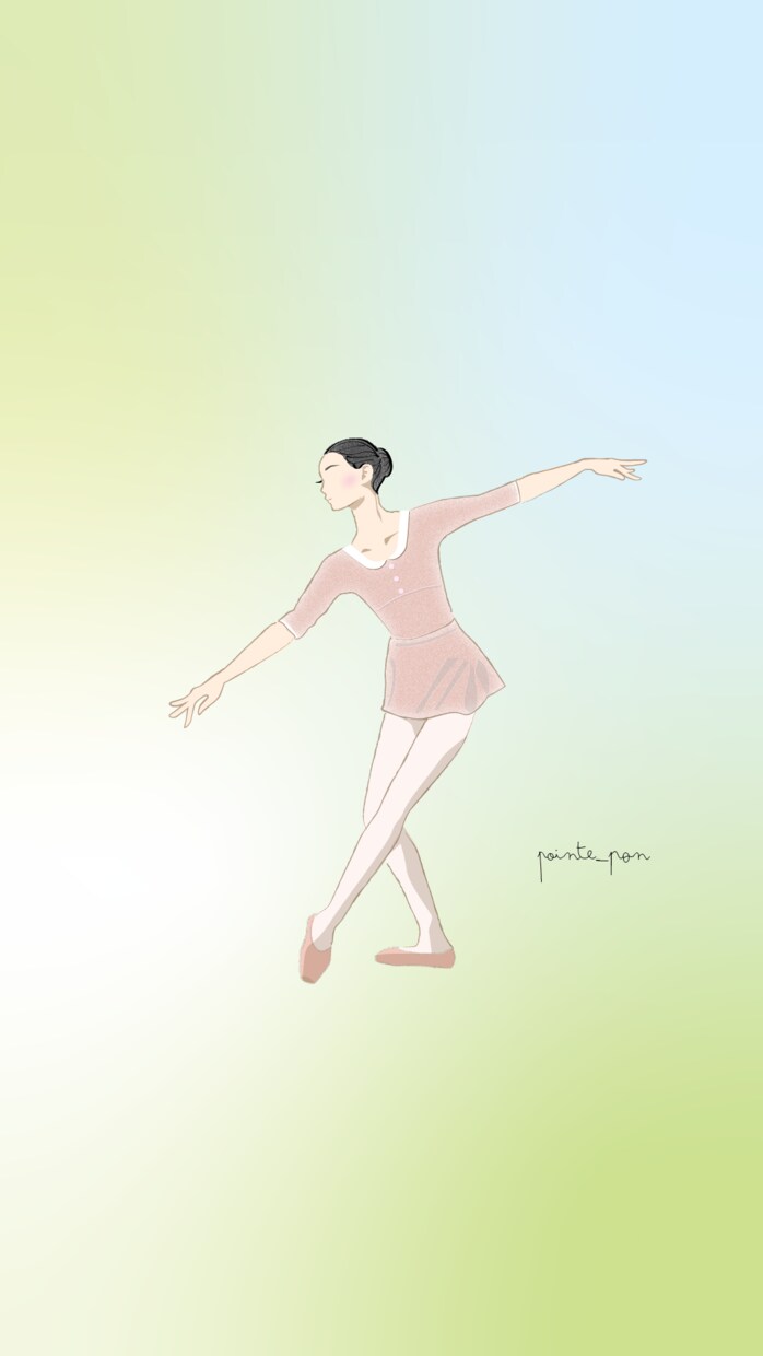 バレリーナさんのバレエシルエット・イラスト描きます あなたのバレエ姿を美しく華やかに！ イメージ10
