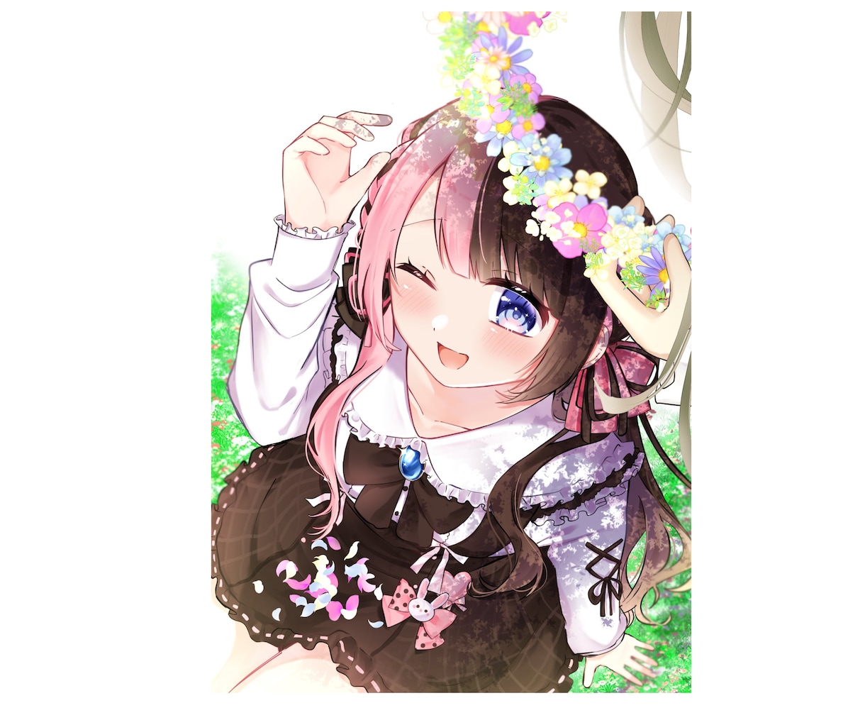修正3回！可愛くてラブリーな女の子を描きます snsアイコン.1枚絵.グッズイラスト他 イメージ4