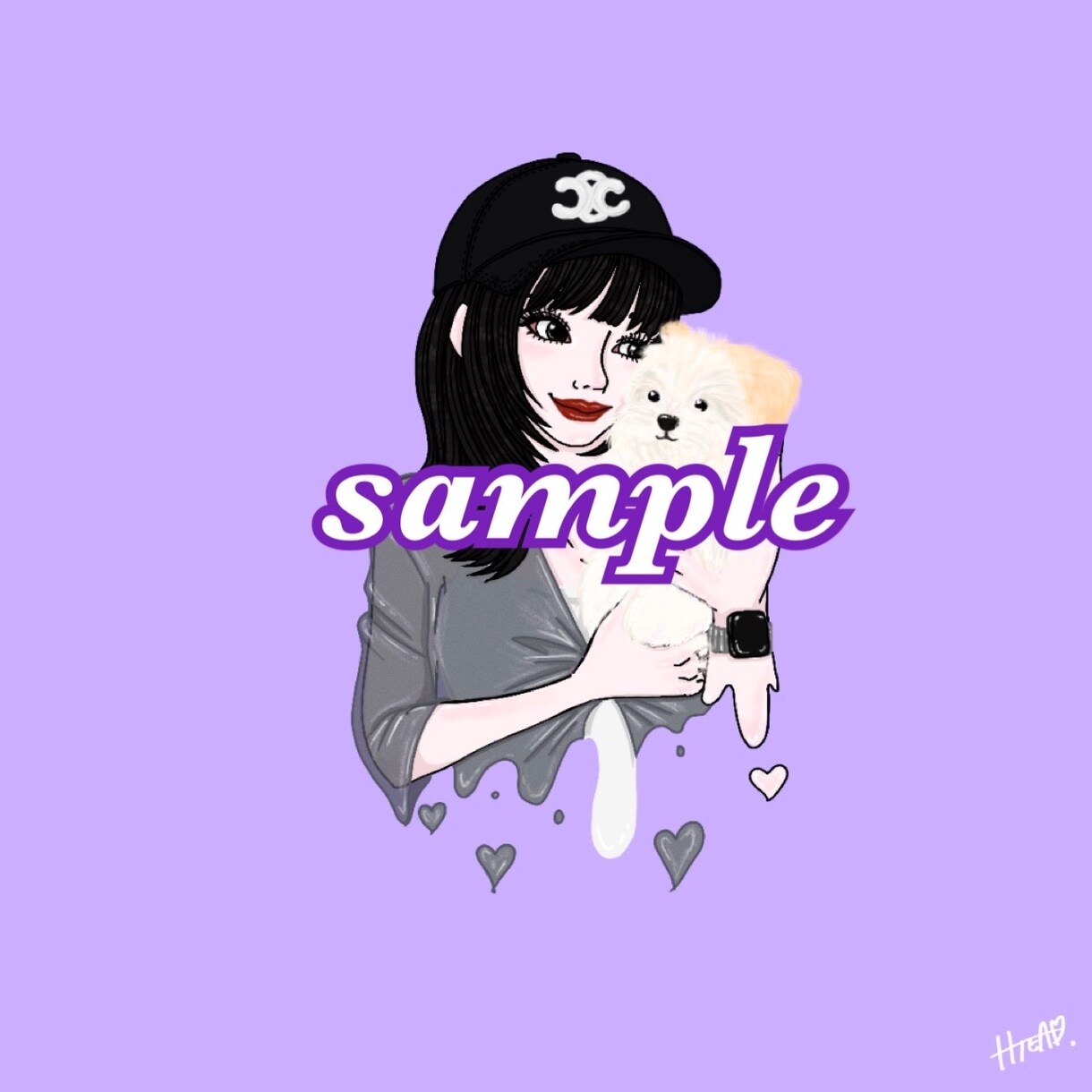 KAWAII♡SNSアイコン描きます みなさまのSNSアイコンKAWAII♡くします！！ イメージ5