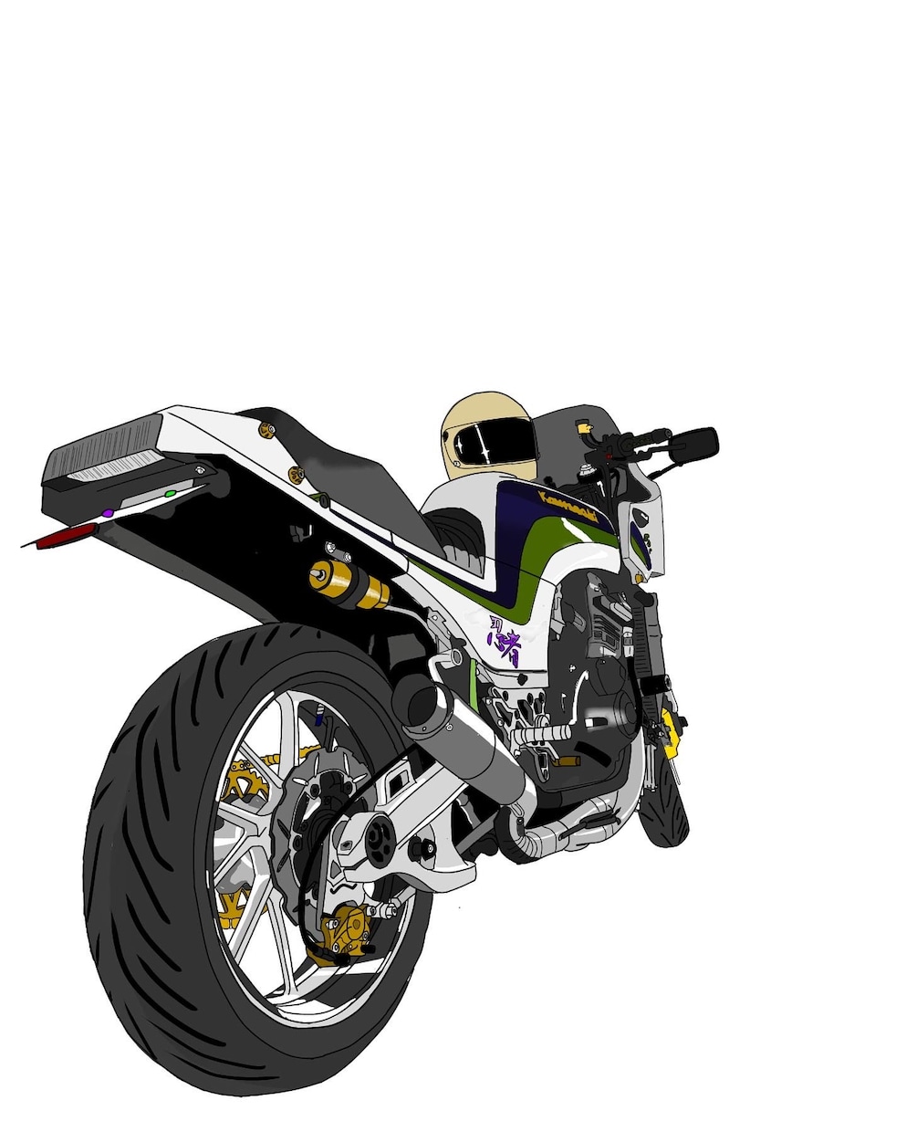 あなたの愛車描きます あなたの素敵な愛車(バイクや車)描きます！ イメージ3