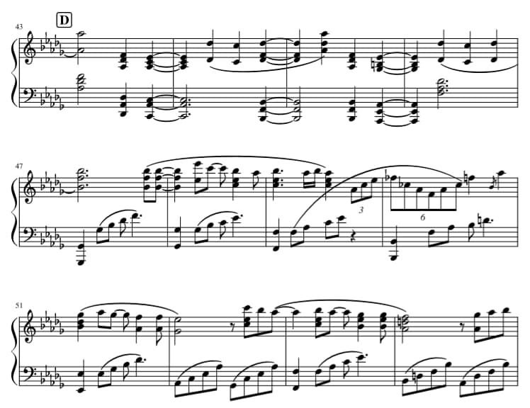 耳コピで楽譜を作成いたします 正確なコピー、素早い対応、難易度別アレンジもOK！ イメージ4
