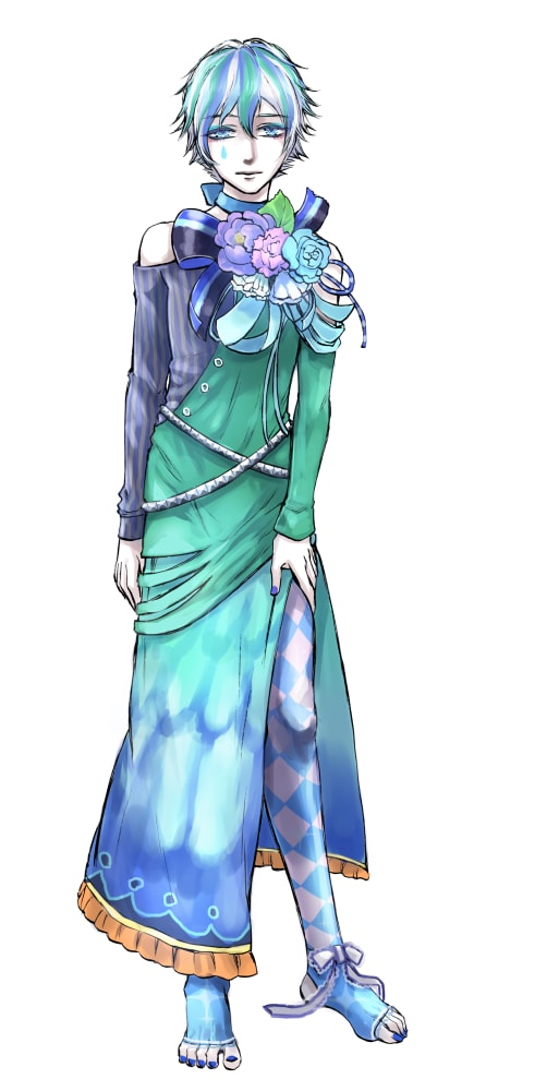 綺麗めキャラクターデザインします 美少女・美青年などお客様好みのキャラクターデザインをします イメージ1