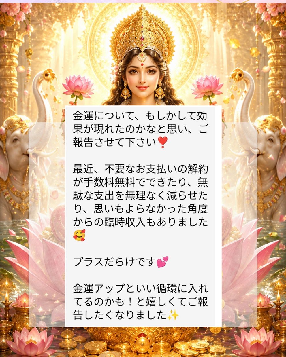お金の潜在意識の書き換え4個お金の気の封入します 陰陽師先生より習った金運アップ周波数をお入れします イメージ2