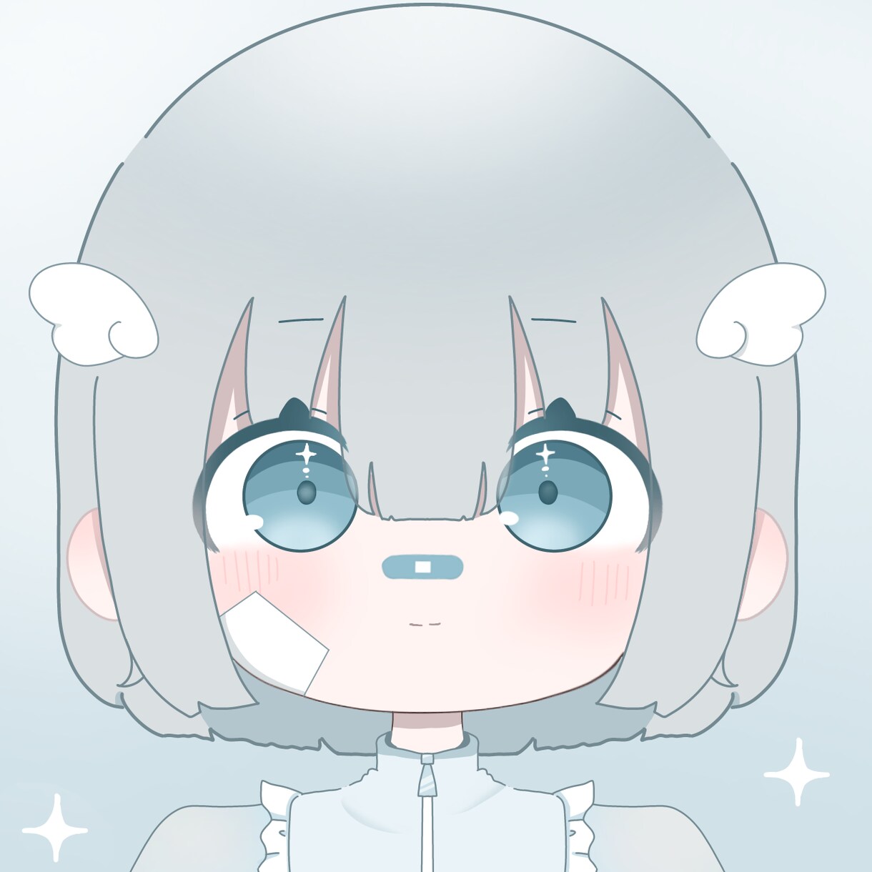 ミニキャラでゆるふわな女の子描きます 透明感のあるミニキャラの可愛い女の子をアイコンにしたい方へ！ イメージ1