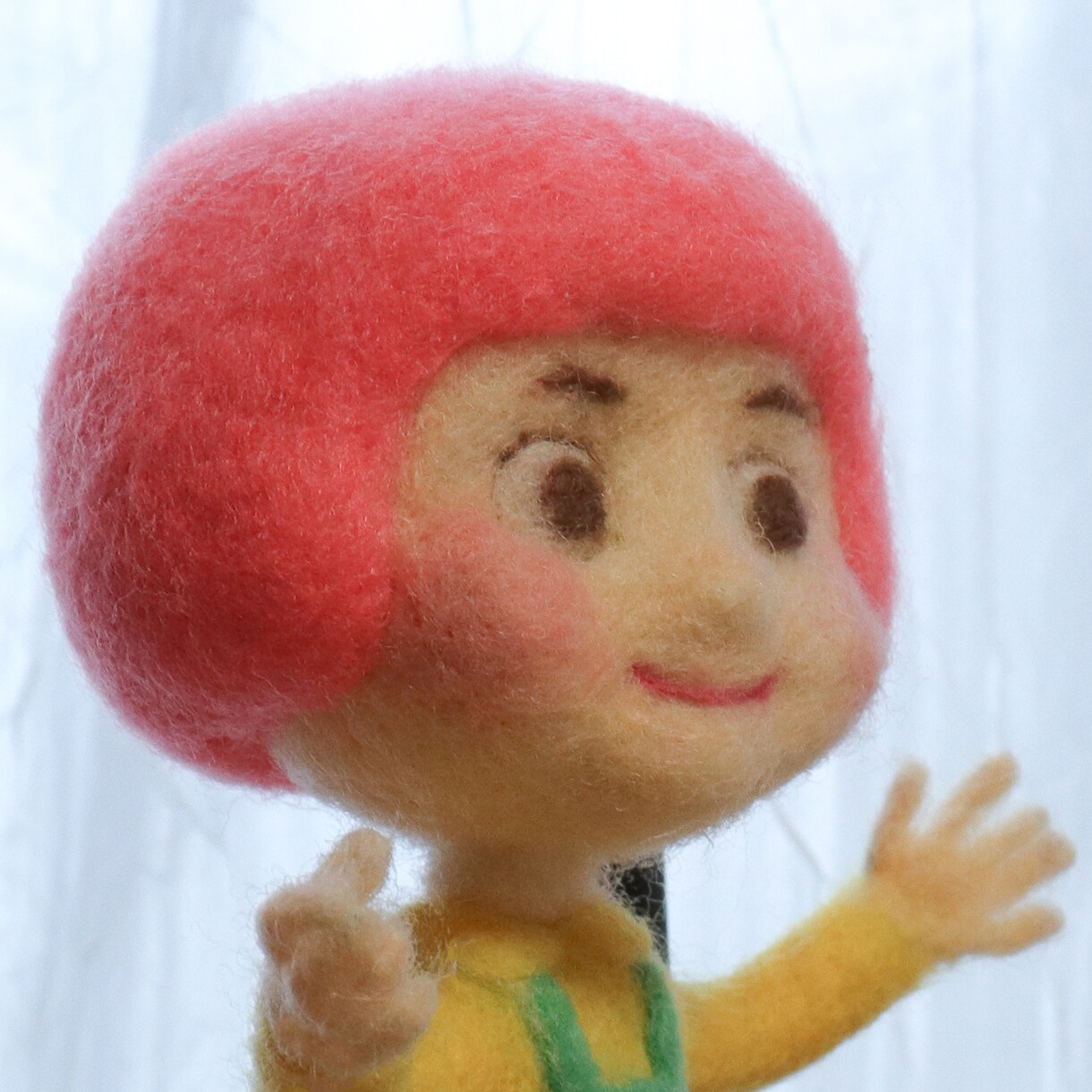 オリジナルの人形を羊毛フェルトで作ります 自由にポーズが変えられる人形です(基本15cmまで） イメージ8