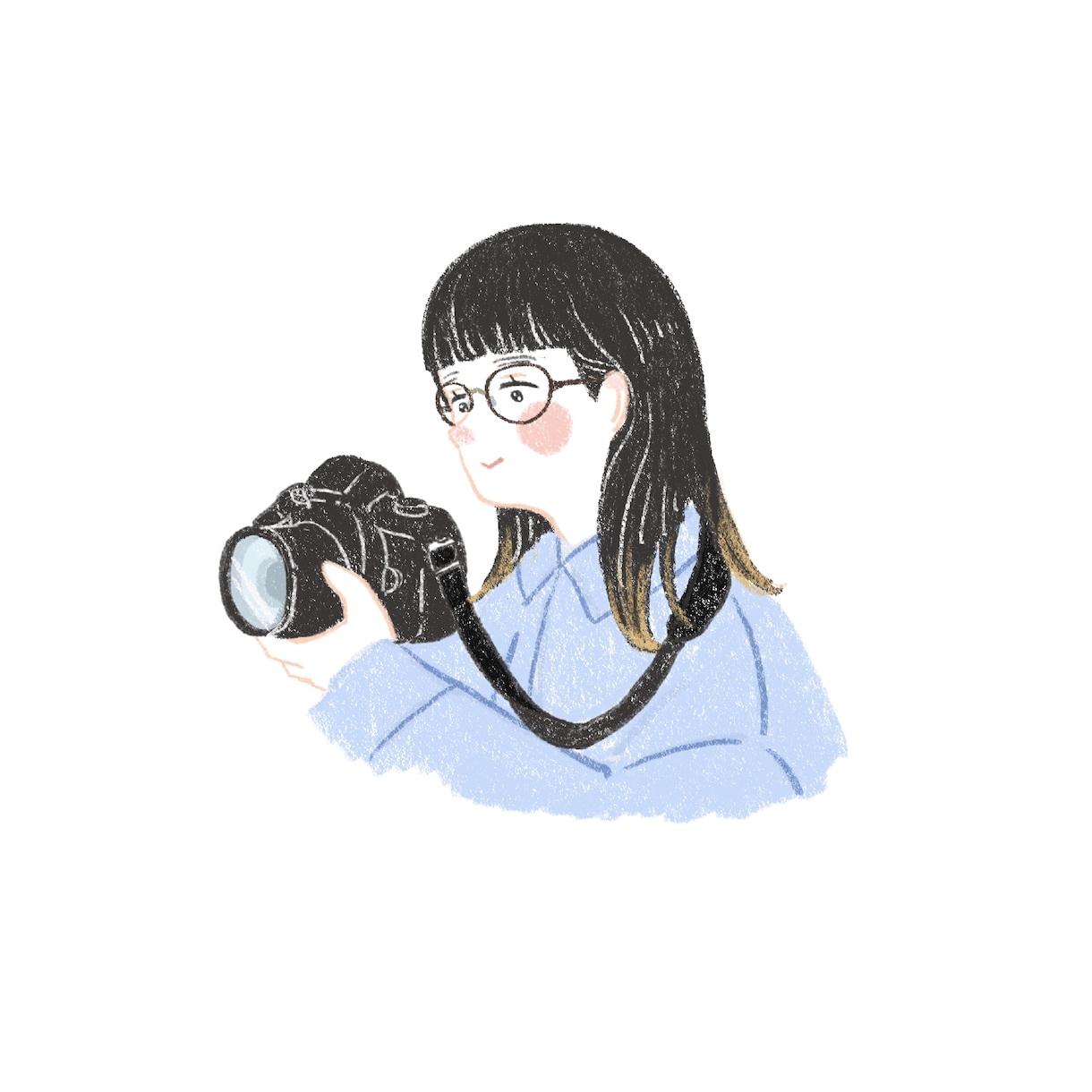 ナチュラルでやさしいアイコンイラスト描きます やさしいタッチで、雰囲気を大切にしたアイコンを制作します イメージ2