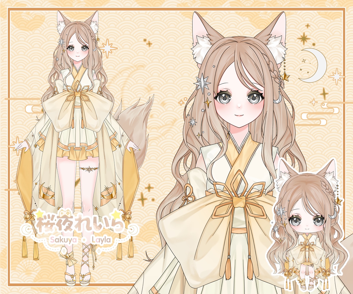 最高品質！魅力溢れる理想のVTuberを制作します 好みの絵柄で描けます！【表情8個付】修正無制限、著作権譲渡 イメージ4