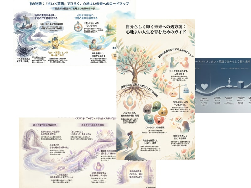 脳科学カードで自己理解を深め方向性を見つけます なりたい自分が見えてくる。脳科学×心理学で未来を描きます イメージ2
