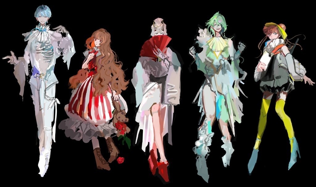 TRPG立ち絵制作します 立ち絵差分3枚込みで制作します。 イメージ1