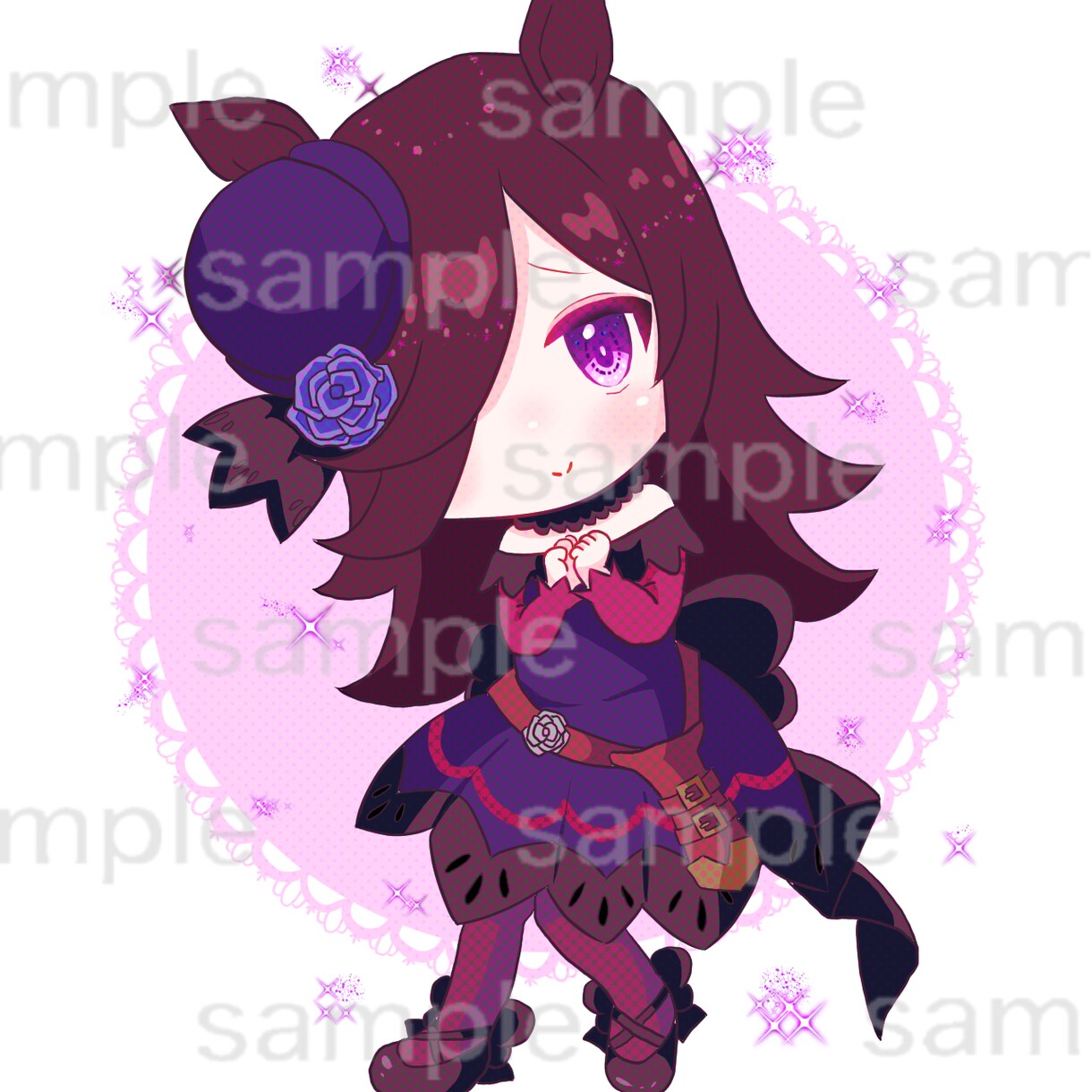 かわいいアイコンを描きます ミニキャラやかわいい女の子を描くのが得意です✌️ イメージ3