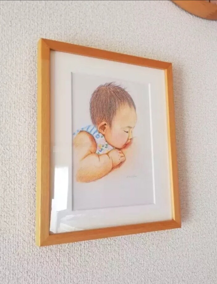 似顔絵描きます 出産祝いや小さい時の思い出として イメージ1