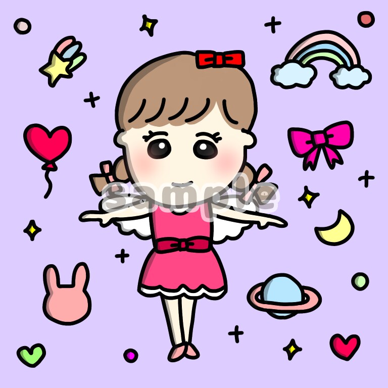 特定されにくいゆるポップなイラスト描きます ブログやYouTubeなど数々のアイコンのデザイン経験有り！ イメージ3