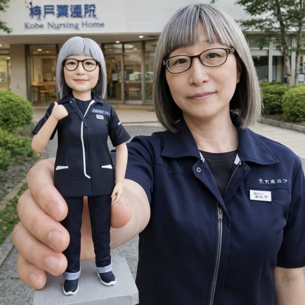 写真から作るオーダーメイドフィギュア 似顔人形ます 社長 昇進・就職・退職祝いに｜上司・同僚への感謝 イメージ5