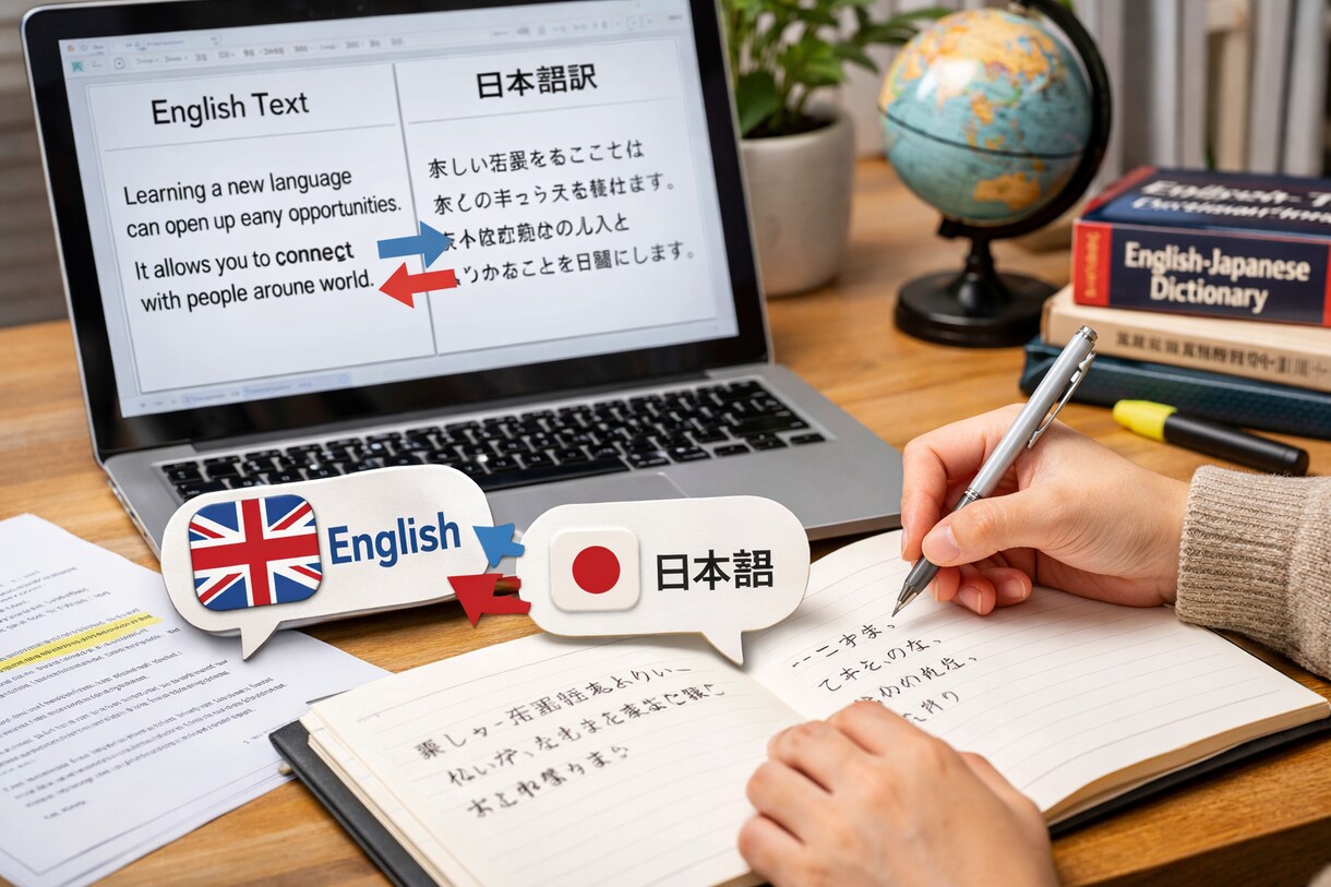 英語を自然に分かりやすく翻訳します 自分でするのは面倒くさいひとへ イメージ1