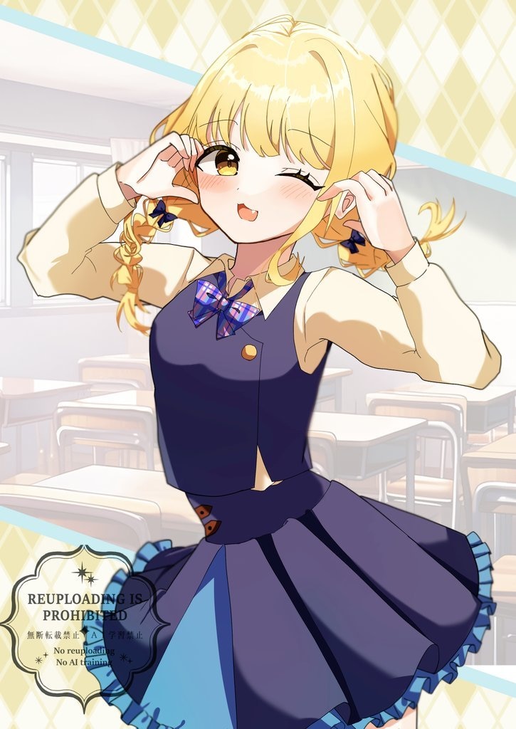 可愛らしい女性キャラクターのイラスト描きます 可愛い二次元の女の子描きます！！ イメージ6
