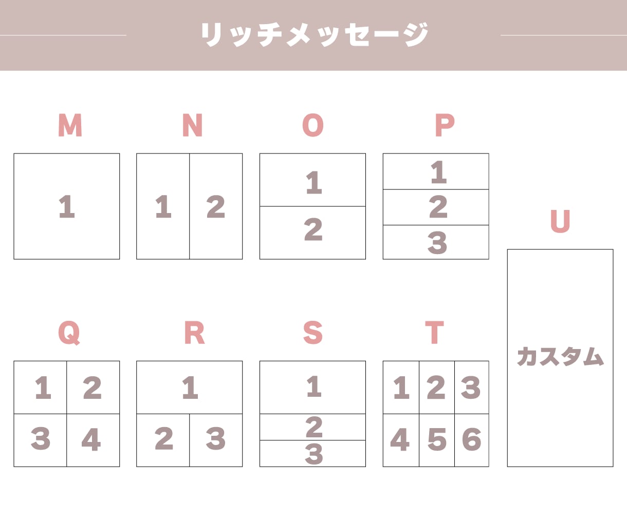 お洒落な公式LINEリッチメニューを制作します ターゲットがタップしたくなるデザインで反応率UPに繋げます！ イメージ3
