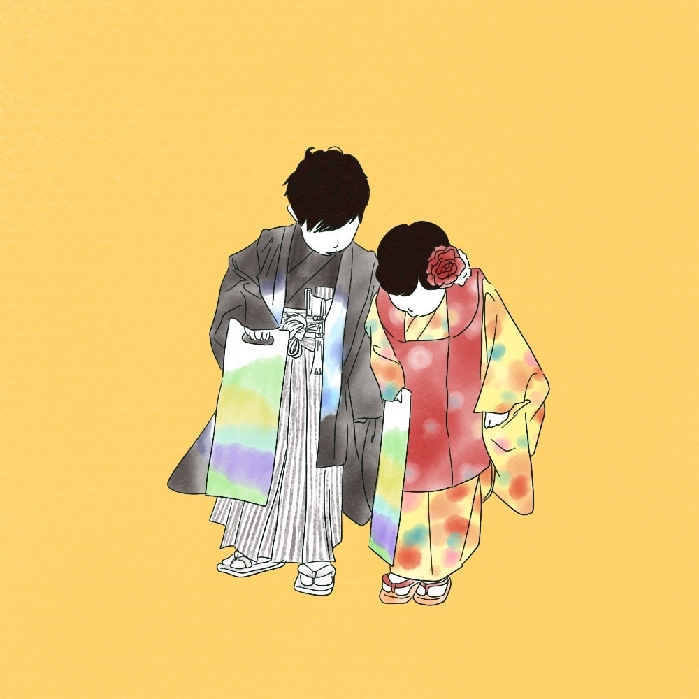 韓国風◎顔を描かないイラストを作成します シンプルでおしゃれなイラストを作成します◎ イメージ2