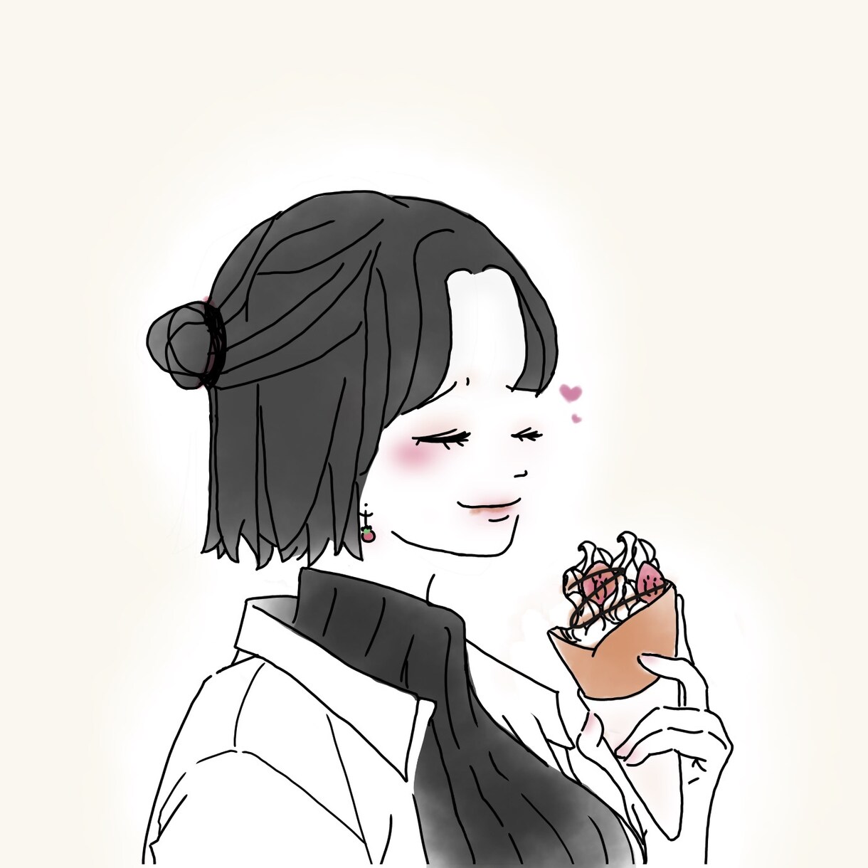 アイコン用のイラスト描きます 他の人と被りたくない！あなただけのアイコンイラスト描きます イメージ2