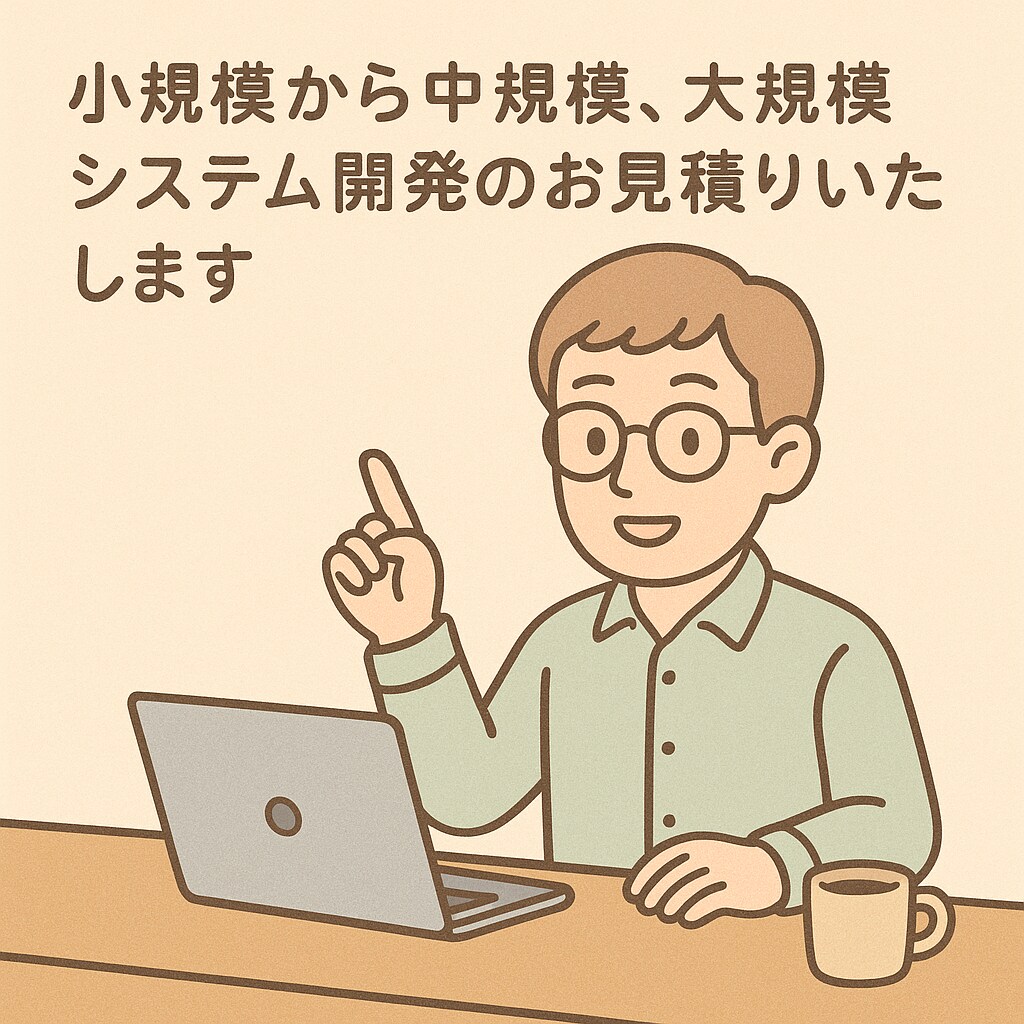 小中規模、大規模システム開発のお見積りいたします 開発工数や人員計画などシステム開発に必要な開発前の準備 イメージ1