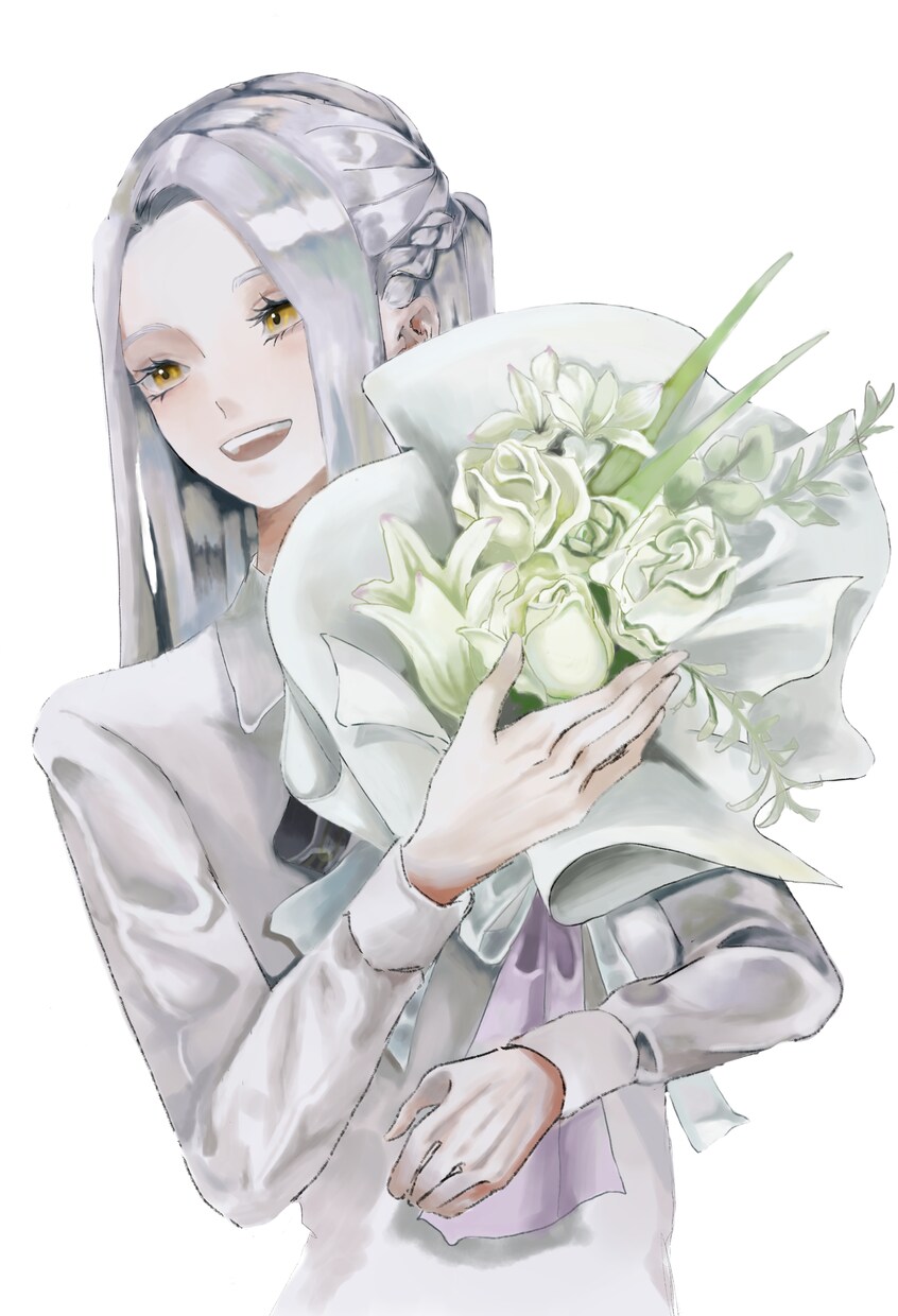 あなたのSNSアイコン、似顔絵イラストお受けします 物憂げで儚いイラストお任せ下さい イメージ5