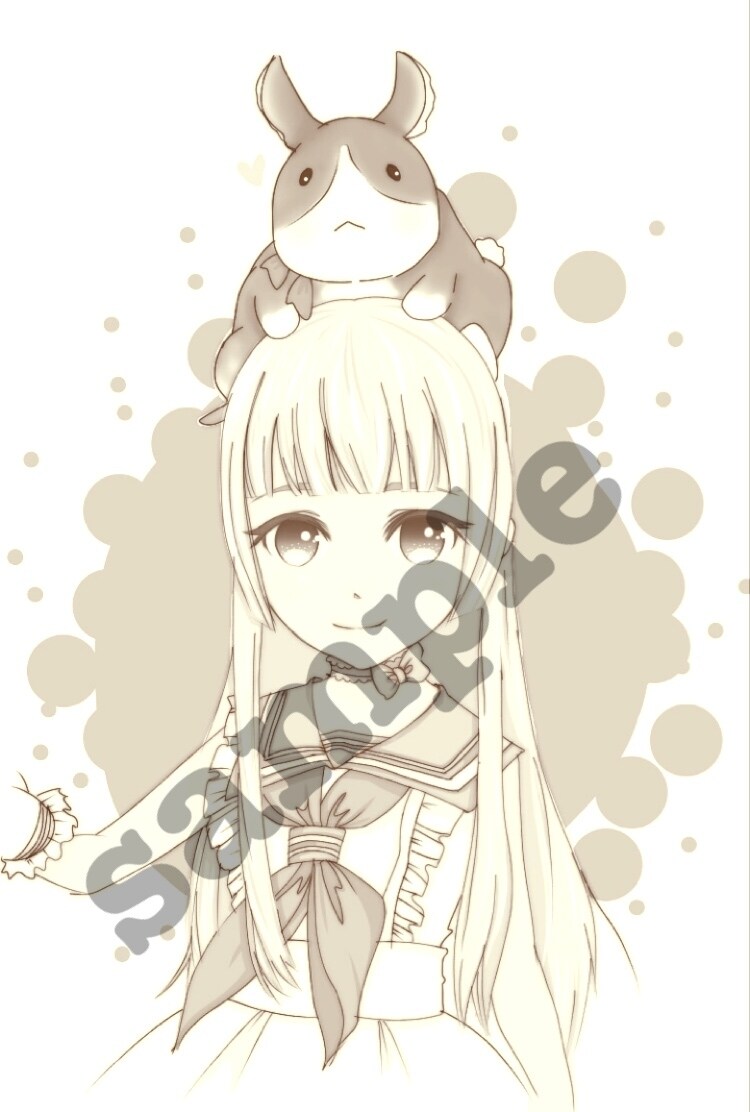 可愛い、かっこいい、アイコン、似顔絵作成します LINE/facebook/twitterで使えます！ イメージ5
