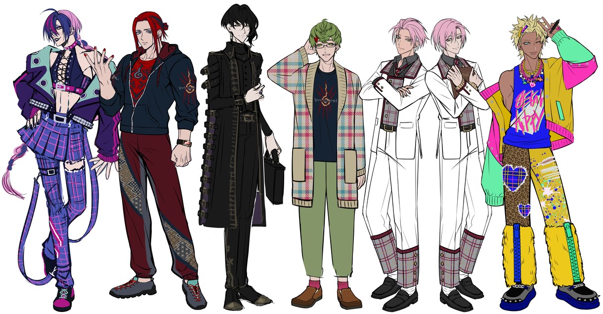 イケメン男子、筋肉男子描きます ショタ、オジ不問！とにかくかっこいい男性を描きます！ イメージ3