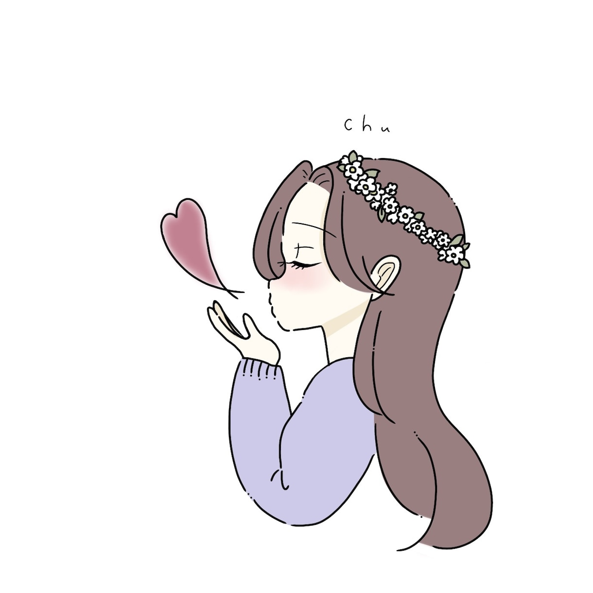可愛い女の子メインで描きます 緩くて可愛い女の子をたくさん描いてます イメージ3