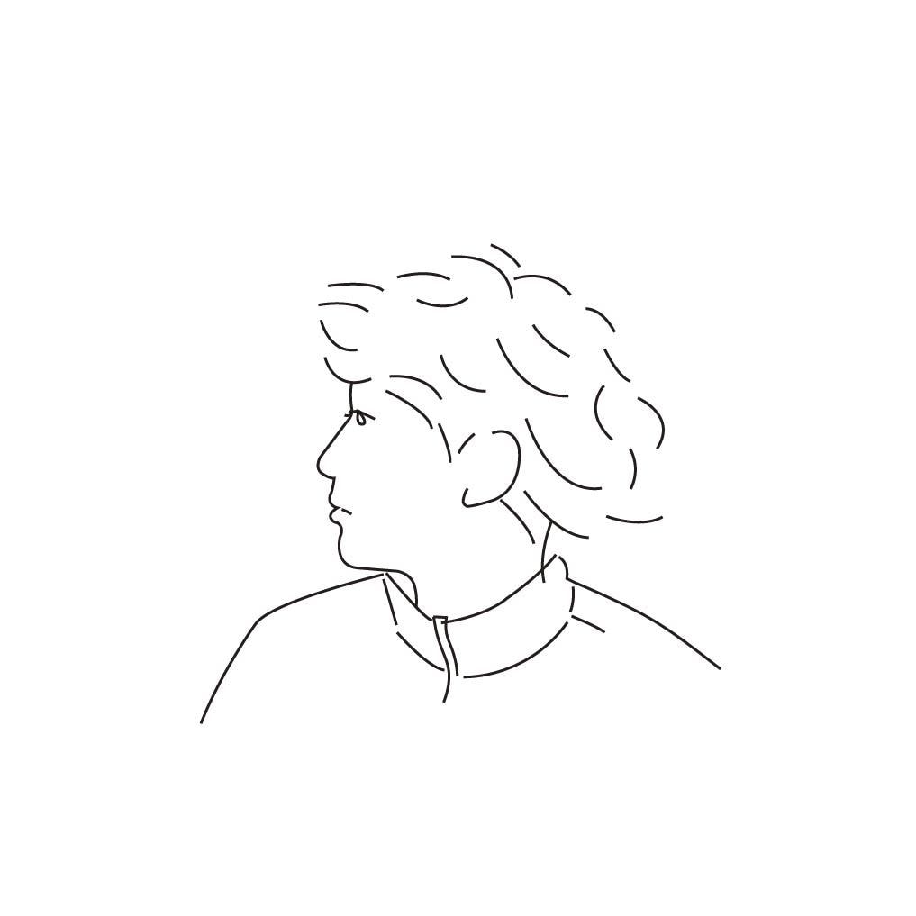 シンプルおしゃれな線画で似顔絵描きます 人物やペットの似顔絵　アイコンやプレゼントにもおすすめ♪ イメージ2