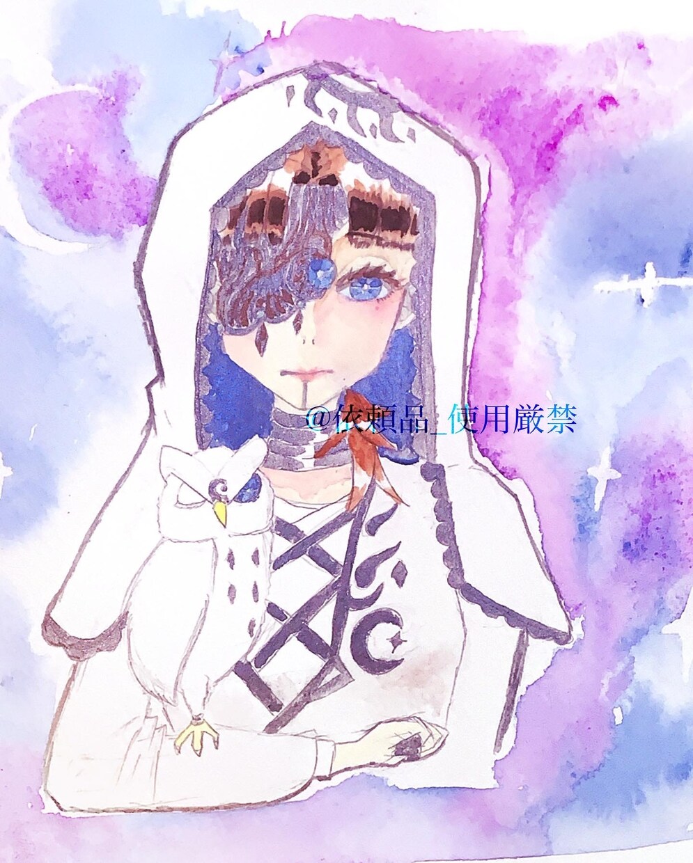 貴方の推し、創作キャラをお描きします ご希望でしたら原画郵送可能です。 イメージ7