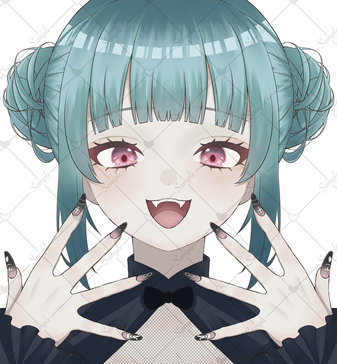 SNS等で使えるイラストを描かせて頂きます 立ち絵や三面図、アイコン用など幅広く対応致します❁⃘*.ﾟ イメージ2