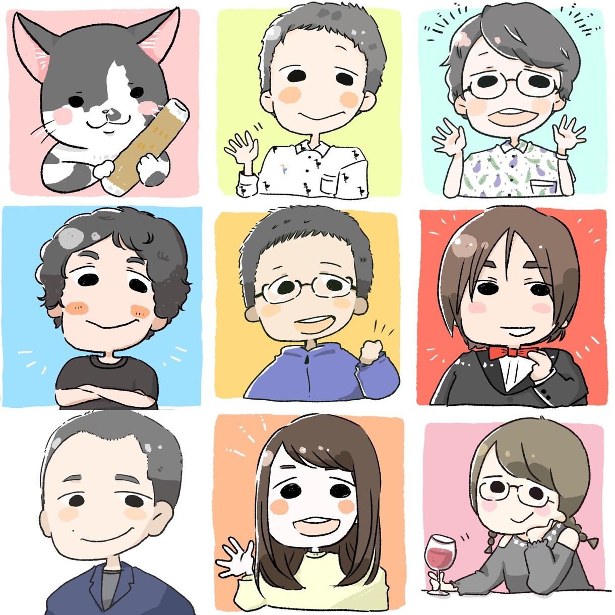 チャリティー企画　似顔絵描きます 7月31日受付終了　本当にありがとうございました！ イメージ4