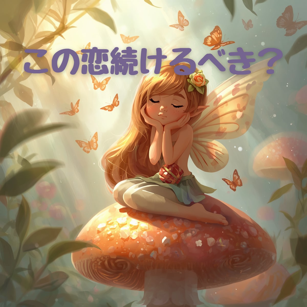 この恋を続けるべきかズバッとお伝えします 待つ価値ある？手放す？あなたが愛される道を一緒に見つけます イメージ1