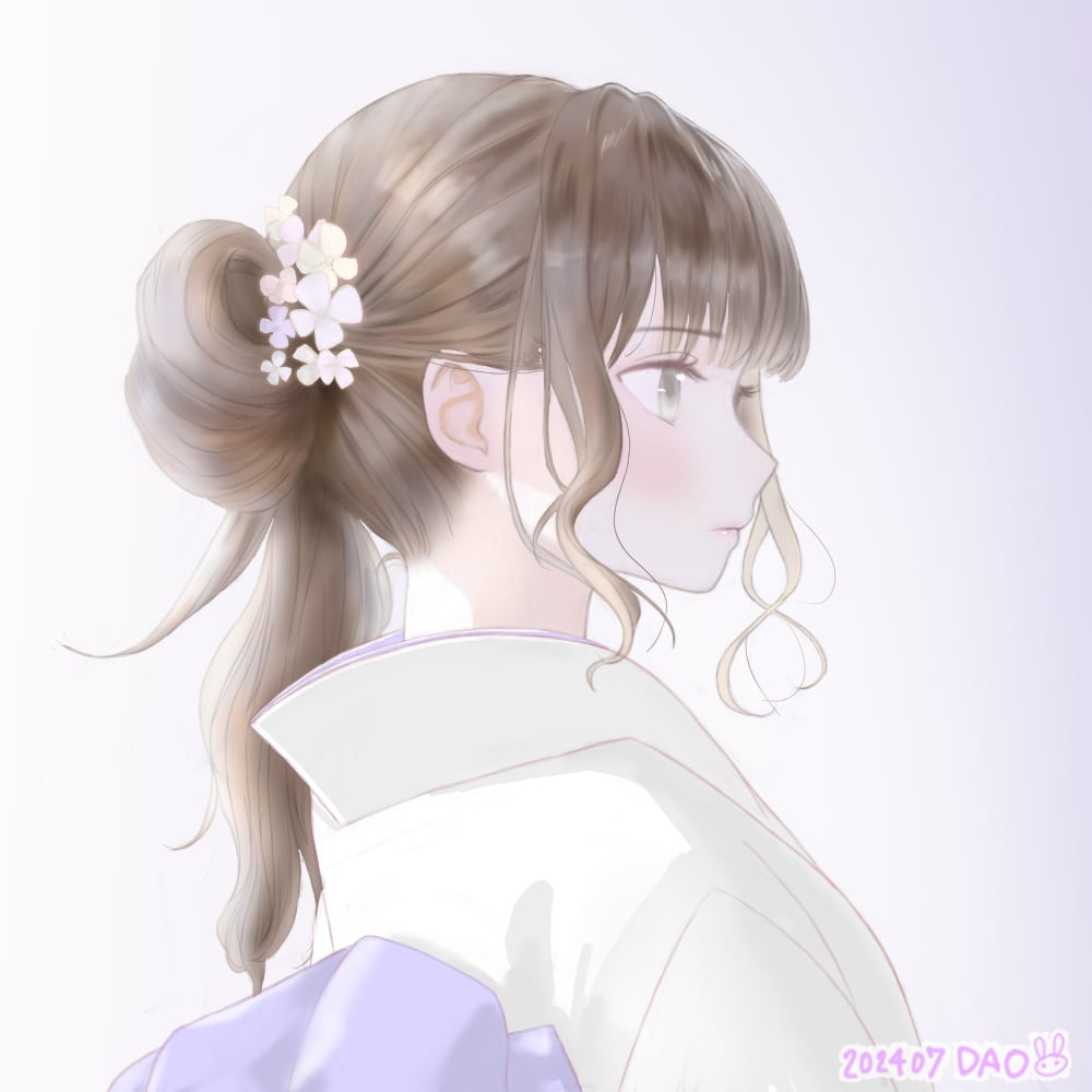 透明感のあるアイコン、イラストお描きします ♡初めての方もお気軽にご相談ください♡ イメージ1