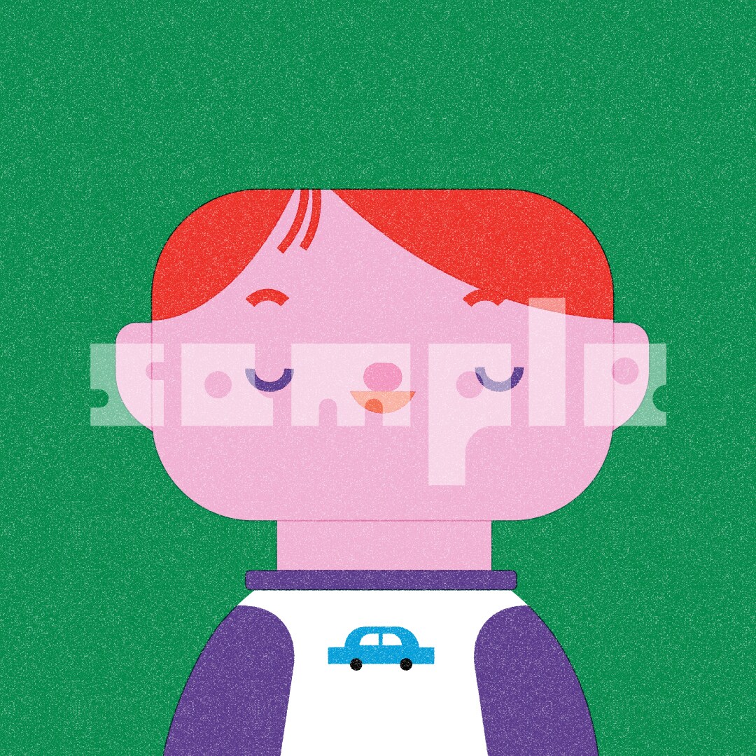 シンプルでかわいいSNSアイコンイラストを描きます あなたのイメージをシンプルでかわいいアイコンにします。 イメージ6