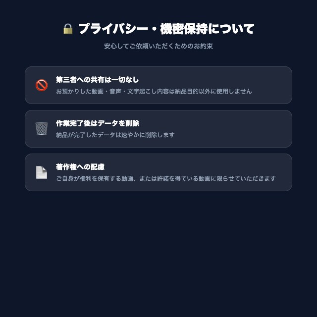 動画文字起こし代行します URLを送るだけ！YT/TT/IG/その他動画音声も対応 イメージ6
