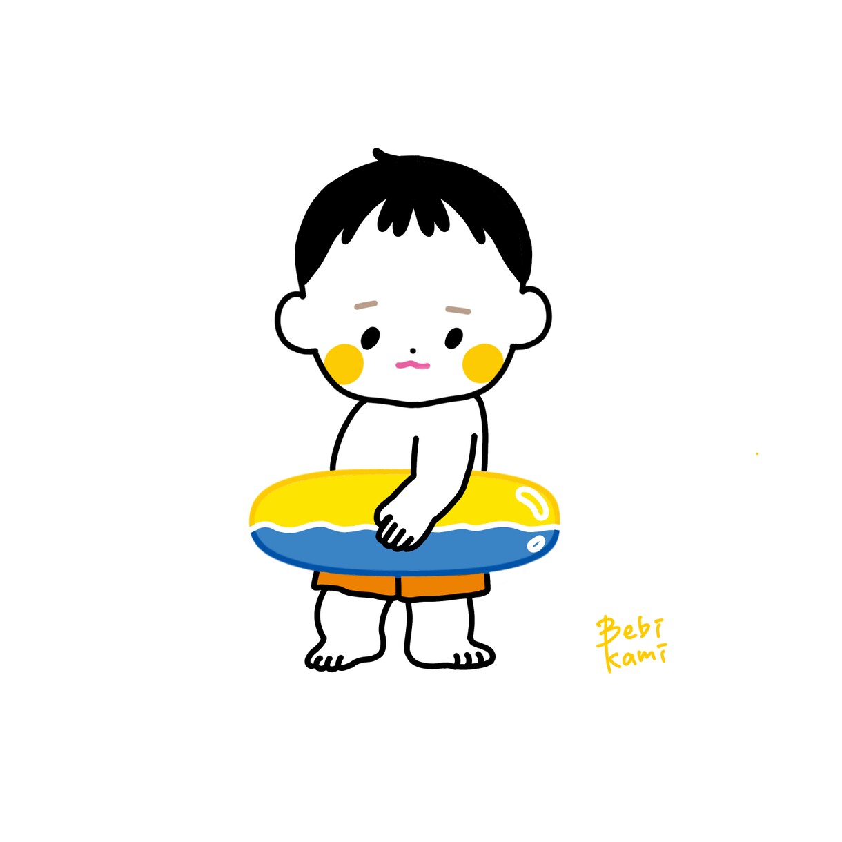 印刷可能な高画質！赤ちゃんの似顔絵作成します SNSアイコンやプレゼントに！データ納品です！ イメージ4