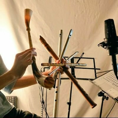 ケルト音楽～ティンホイッスル生演奏音入れ承ります 民族音楽風、CD制作、CMやBGM等に笛を必要とする方へ！ イメージ2