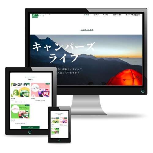 商品を売るためのショップとLPを制作致します LPからECサイトまで一気通貫でご対応します！ イメージ2