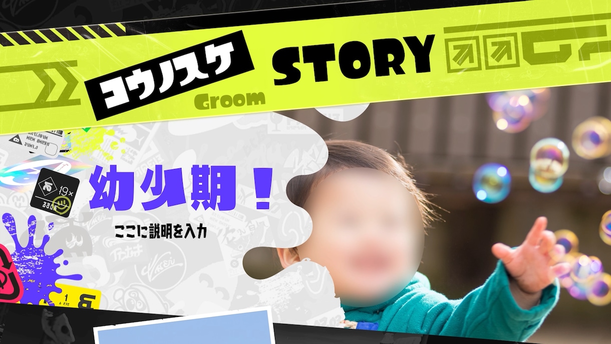 大人気ゲーム風結婚式ムービーを制作します 生い立ちから二人のこれまでを紹介できるプロ仕様のムービー！ イメージ2