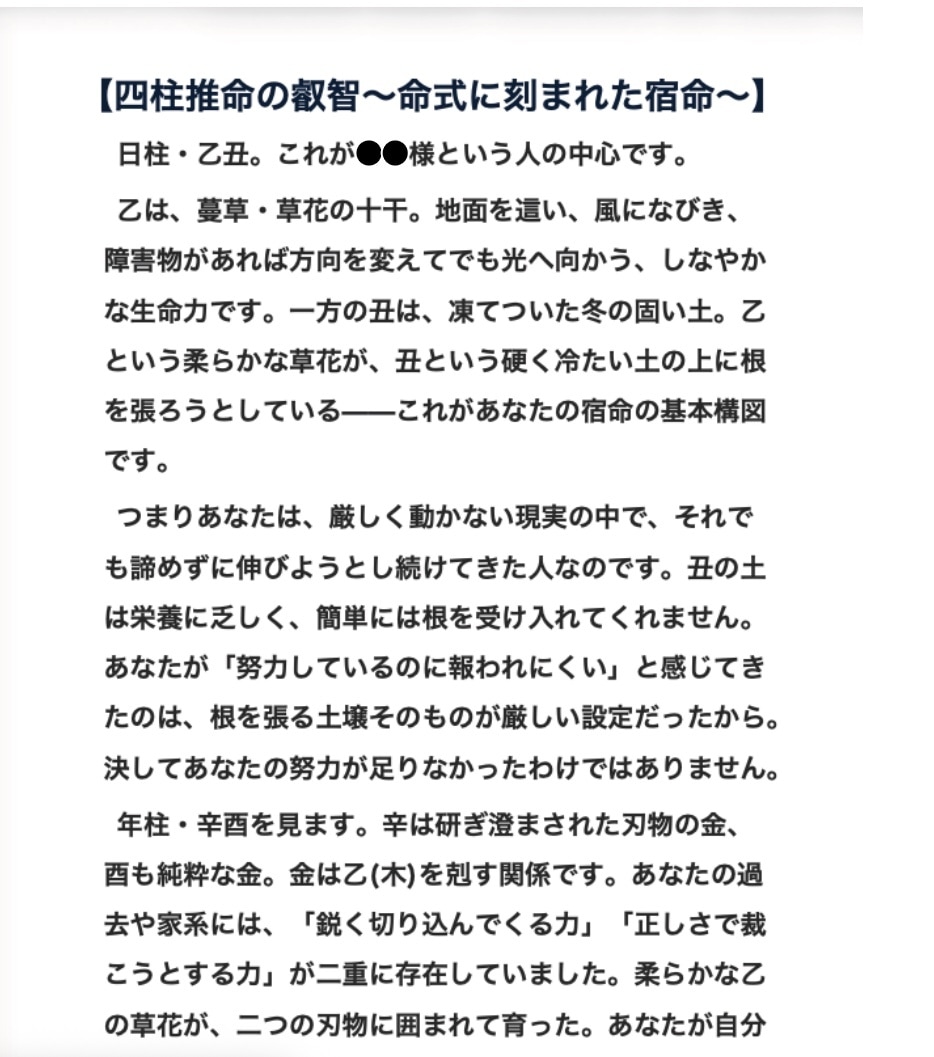 6占術統合｜あなたの命式と本質、読み解きます 独学29年が辿り着いた、あなただけの設計図 イメージ5