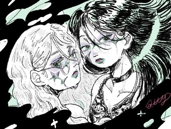可愛いアイコンイラスト描きます 可愛さの中にほんのりダークさが香るイラストが得意です！ イメージ1